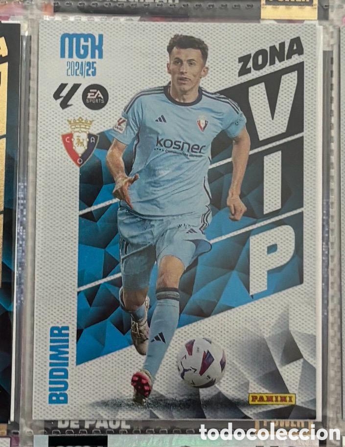 Coleccionismo Cromos antiguos: BUDIMIR OSASUNA Megacrack mgk 2024 2025 ZONA VIP