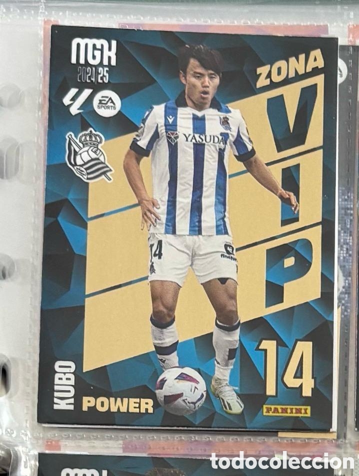 Coleccionismo Cromos antiguos: KUBO REAL SOCIEDAD Megacrack mgk 2024 2025 ZONA VIP POWER