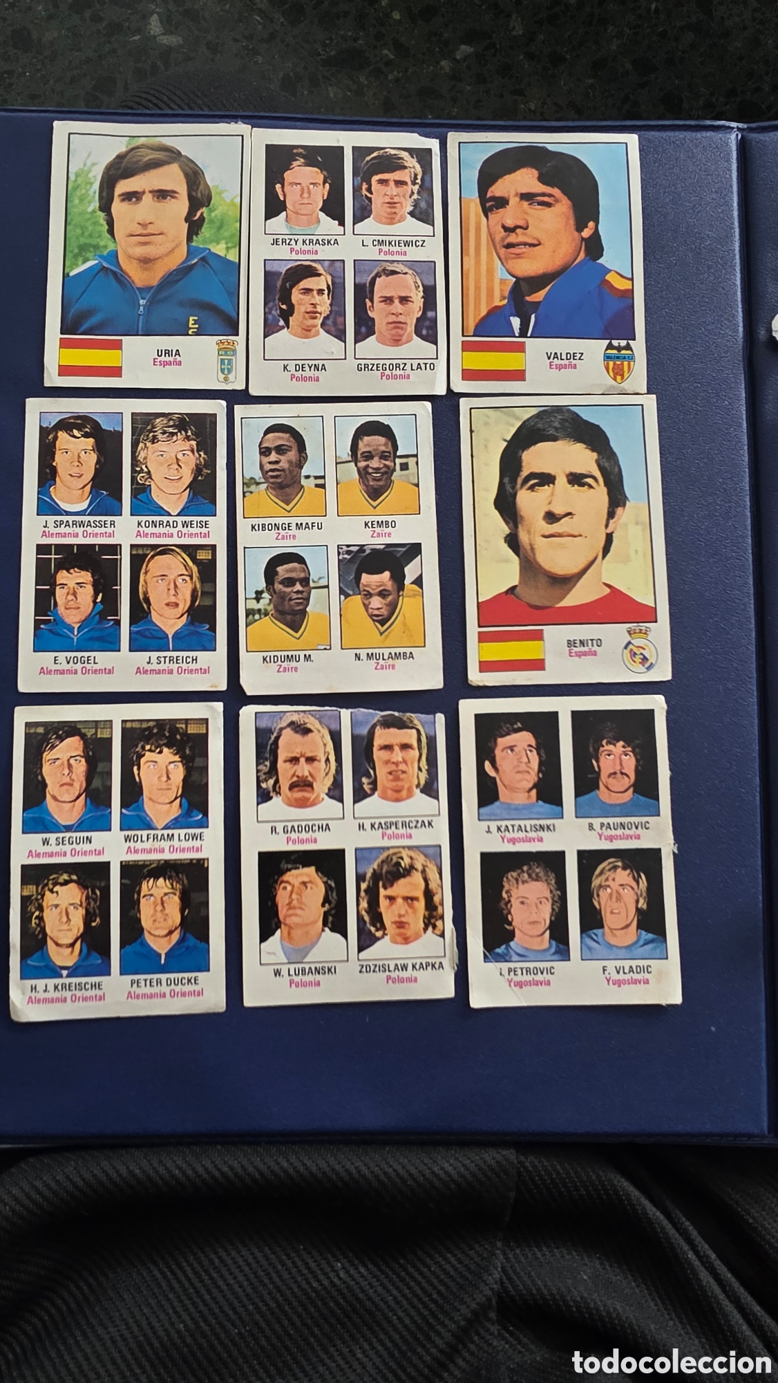 Colecionismo Cromos antigos: LOTE DE 9 CROMOS &rdquo;MUNICH 74&rdquo; ROOKIE CARD