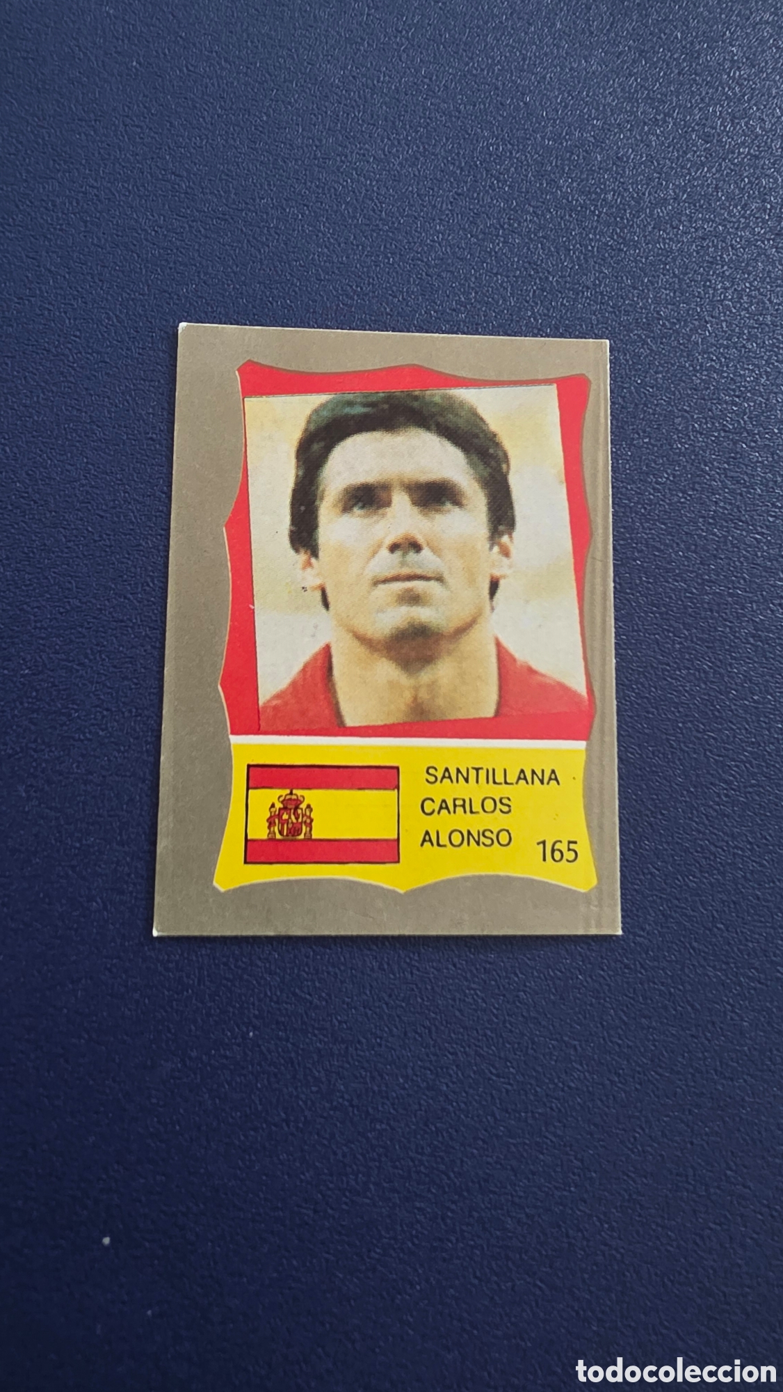 Colecionismo Cromos antigos: CROMO CARLOS SANTILLANA, ROOKIE CARD,MUNDIAL M&Eacute;XICO 86