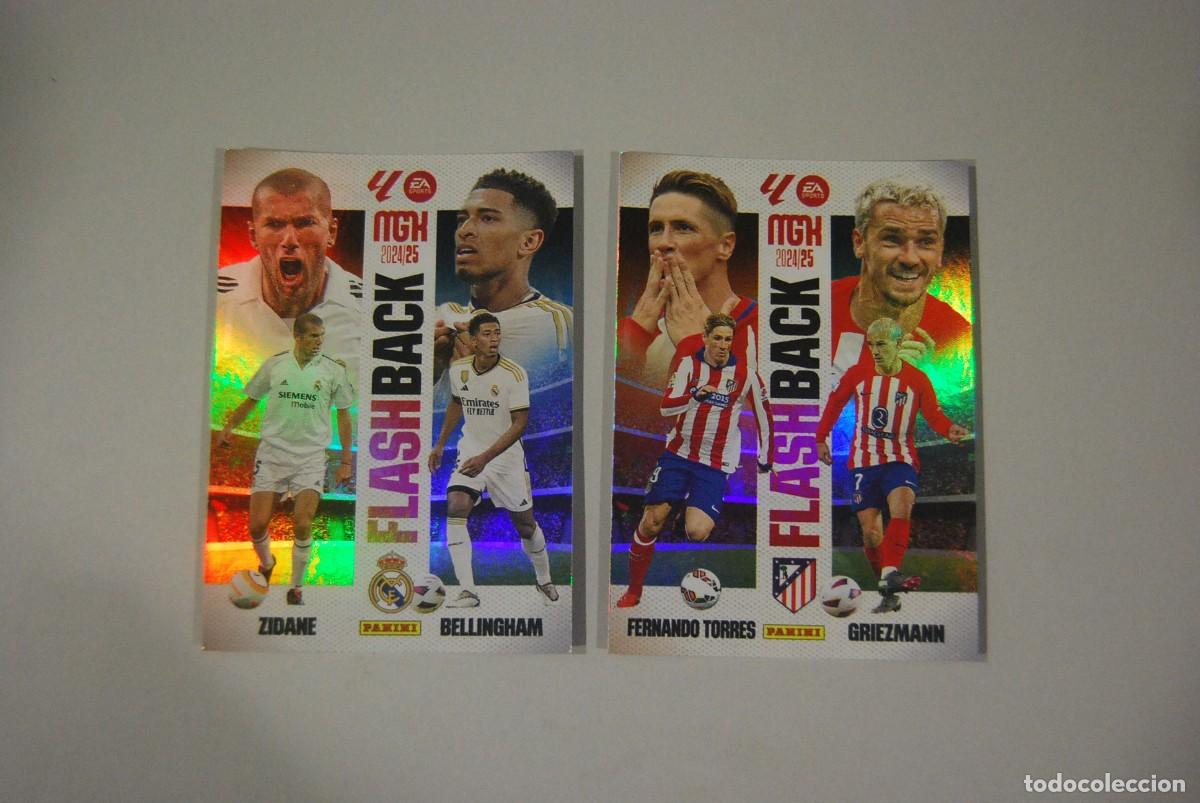 Coleccionismo Cromos antiguos: FLASHBACK MEGACRACKS 2024-2025, 2 DISTINTOS (VER FOTOS Y DESCRIPCCION)