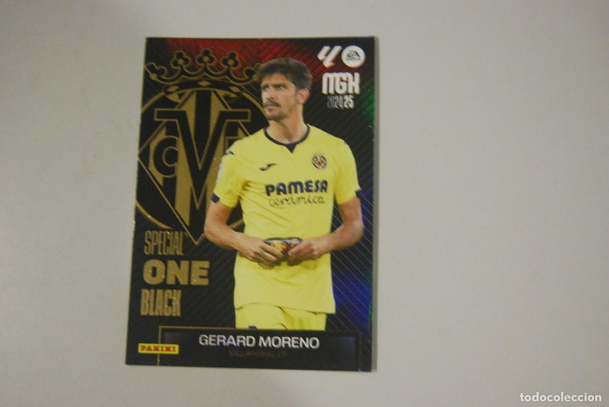 Coleccionismo Cromos antiguos: GERARD MORENO SPECIAL ONE BLACK MGK 2024-2025