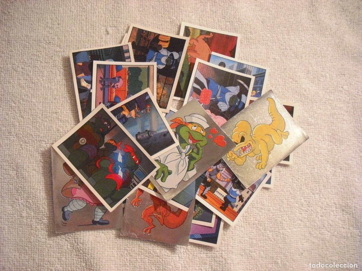 Sammeln alte Sammelbilder: TORTUGAS NINJA , PANINI, LOTE DE 25 CROMOS , NUNCA PEGADOS