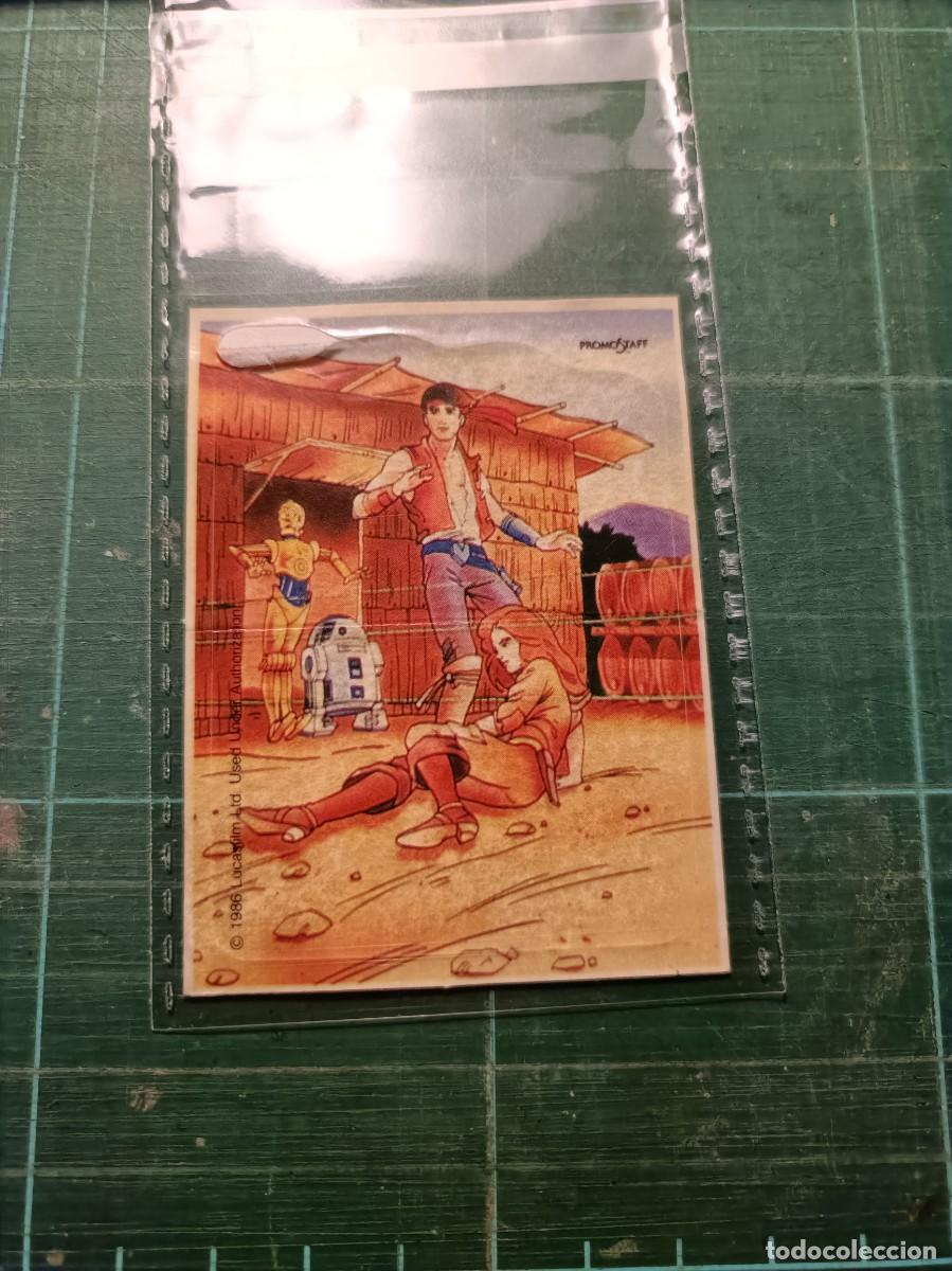 Collectable Antique Stickers: CROMO PANRICO BIMBO BIMBOCAO STAR WARS LUCASFILM EPISODIO I