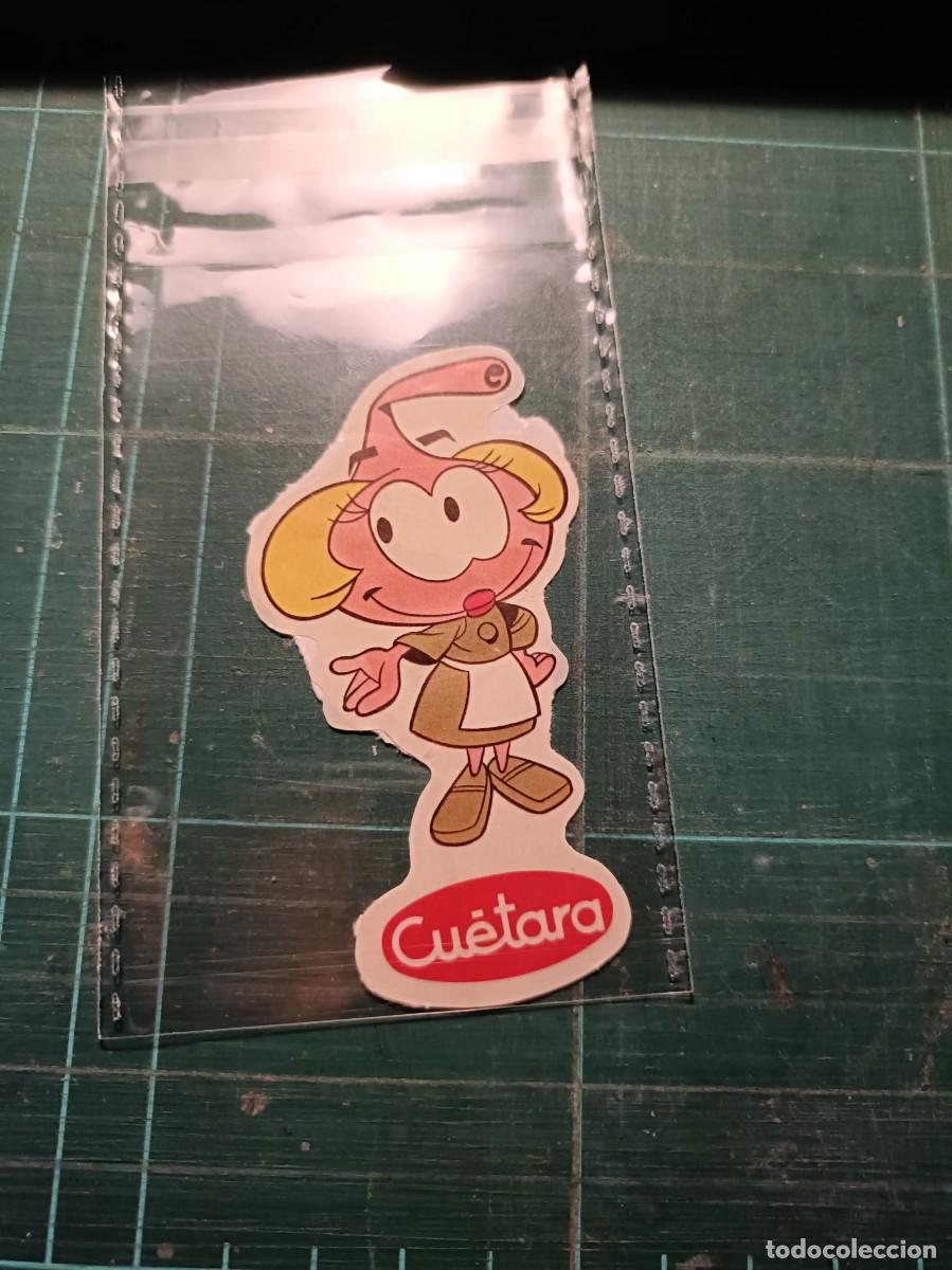 Coleccionismo Cromos antiguos: CROMO PEGATINA SNORKELS LA SE&Ntilde;ORA WETWORTH - CUETARA, A&Ntilde;OS 80 SIN PEGAR