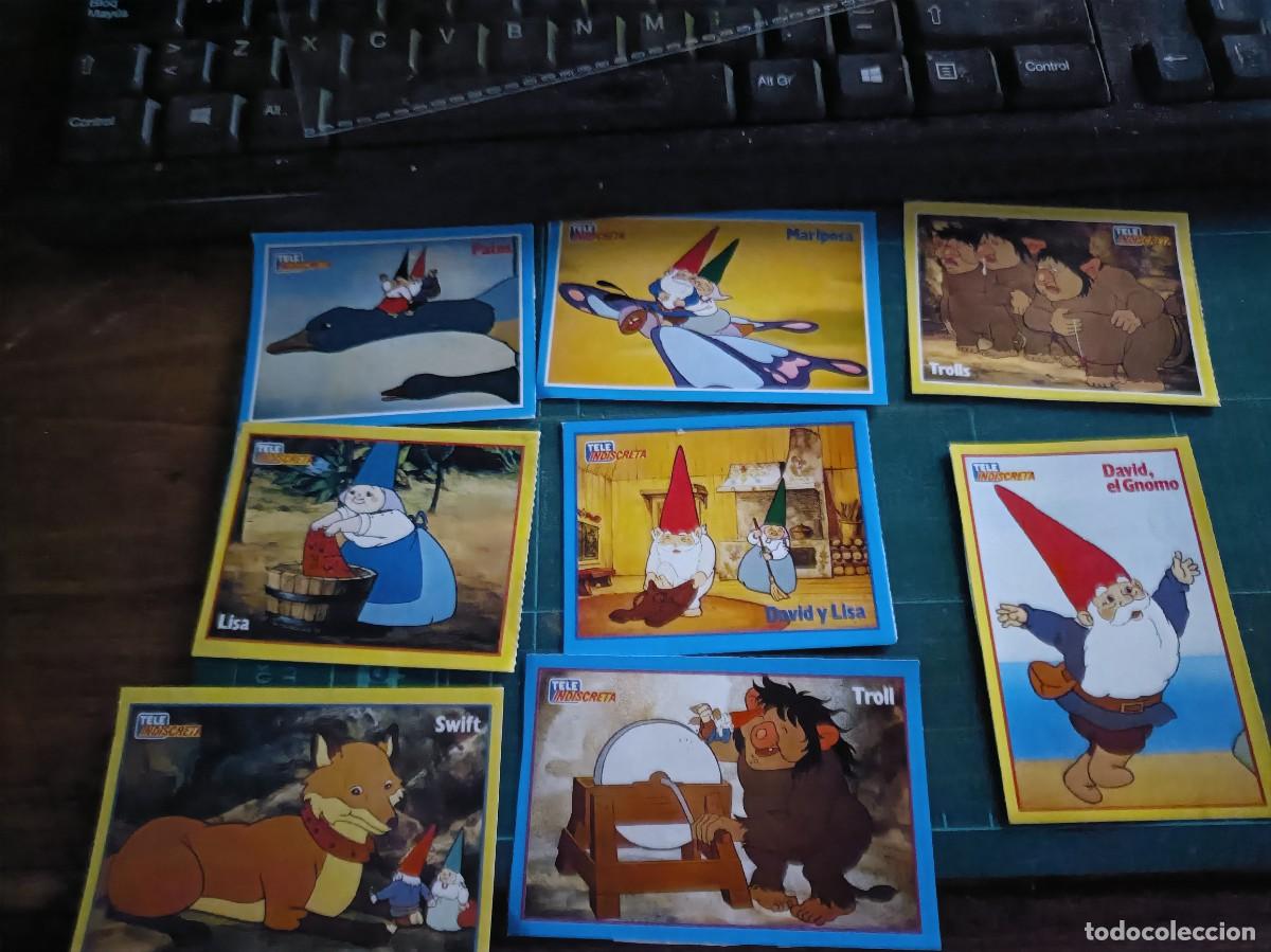 Coleccionismo Cromos antiguos: CROMO PEGATINA TELE INDISCRETA DAVID EL GNOMO TROLL