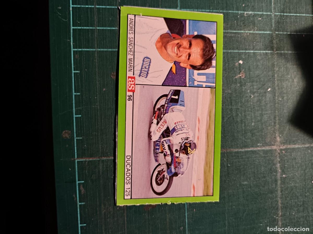 Coleccionismo Cromos antiguos: CROMO PEGATINA . MOTOCICLISMO. AUTOMOVILISMO MOTO AUTO AS