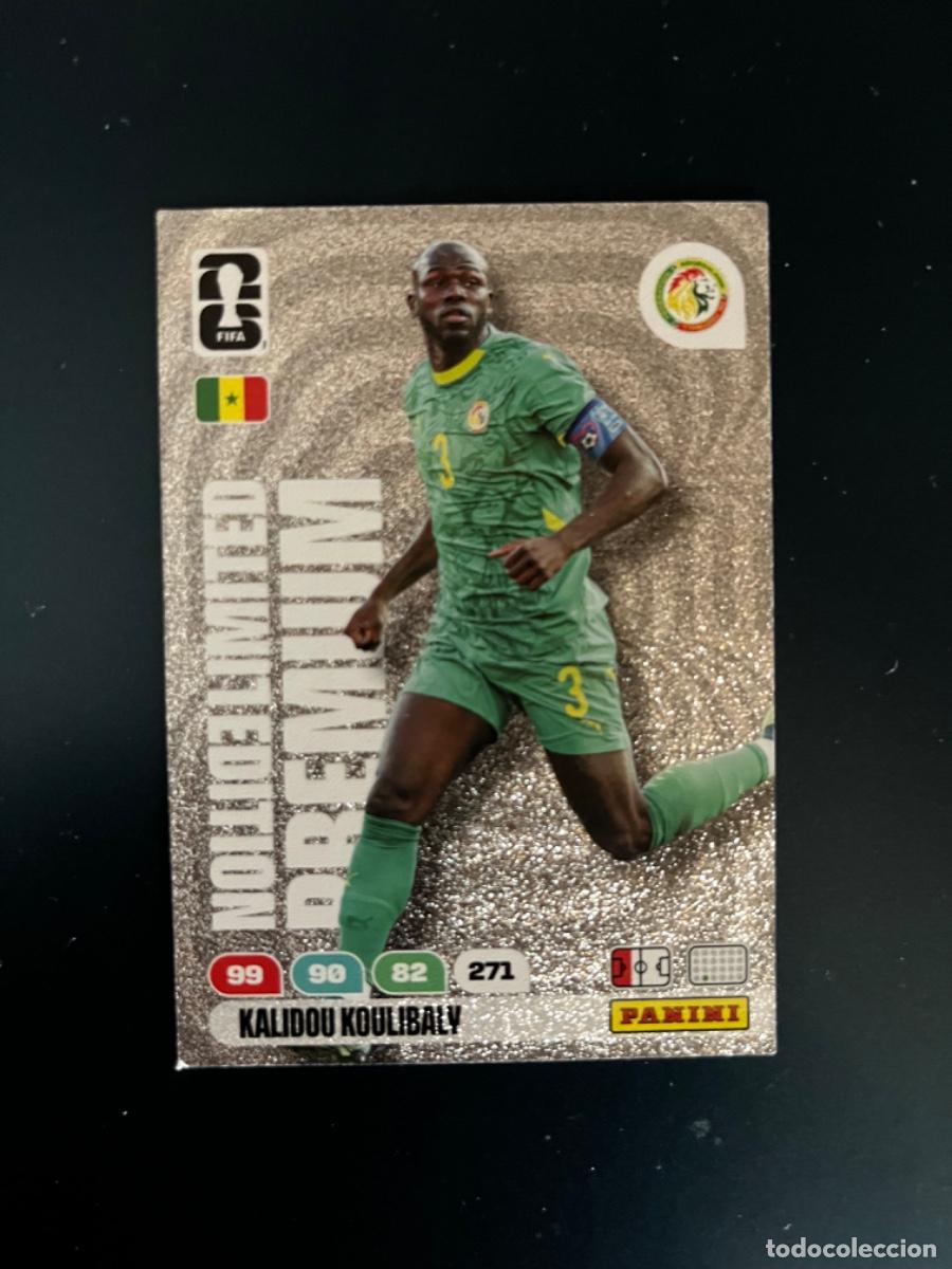 Coleccionismo Cromos antiguos: Koulibaly senegal limited edition premium world cup mundial 2026