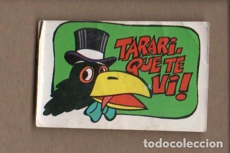 Coleccionismo Cromos antiguos: CROMO PANRICO, RISADHESIVOS - ROCKEFELLER Y MACARIO - TARARI, QUE TE VI!