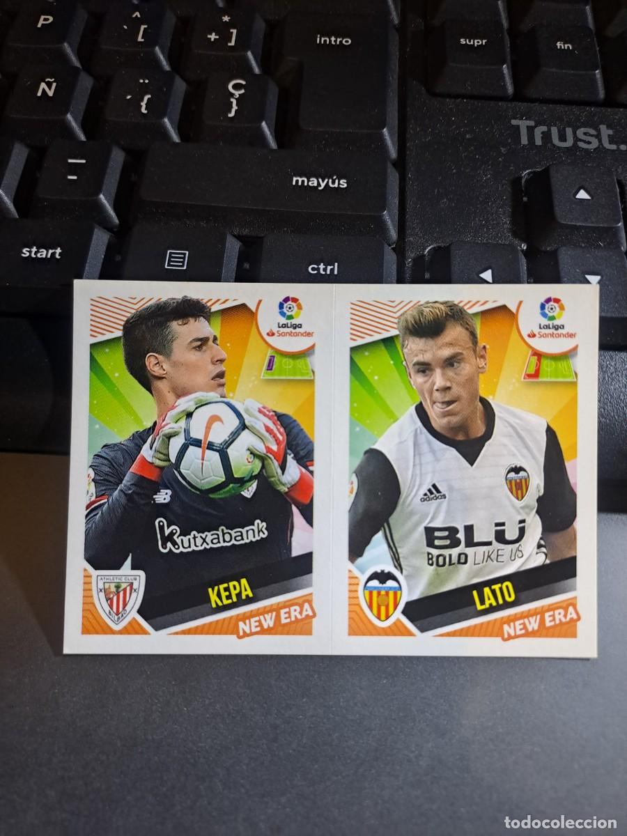 Coleccionismo Cromos antiguos: CROMO NEW ERA 8 KEPA ATHLETIC CLUB BILBAO LATO VALENCIA LIGA 2018 2019 18 19 ESTE PANINI NUNCA PEGAD