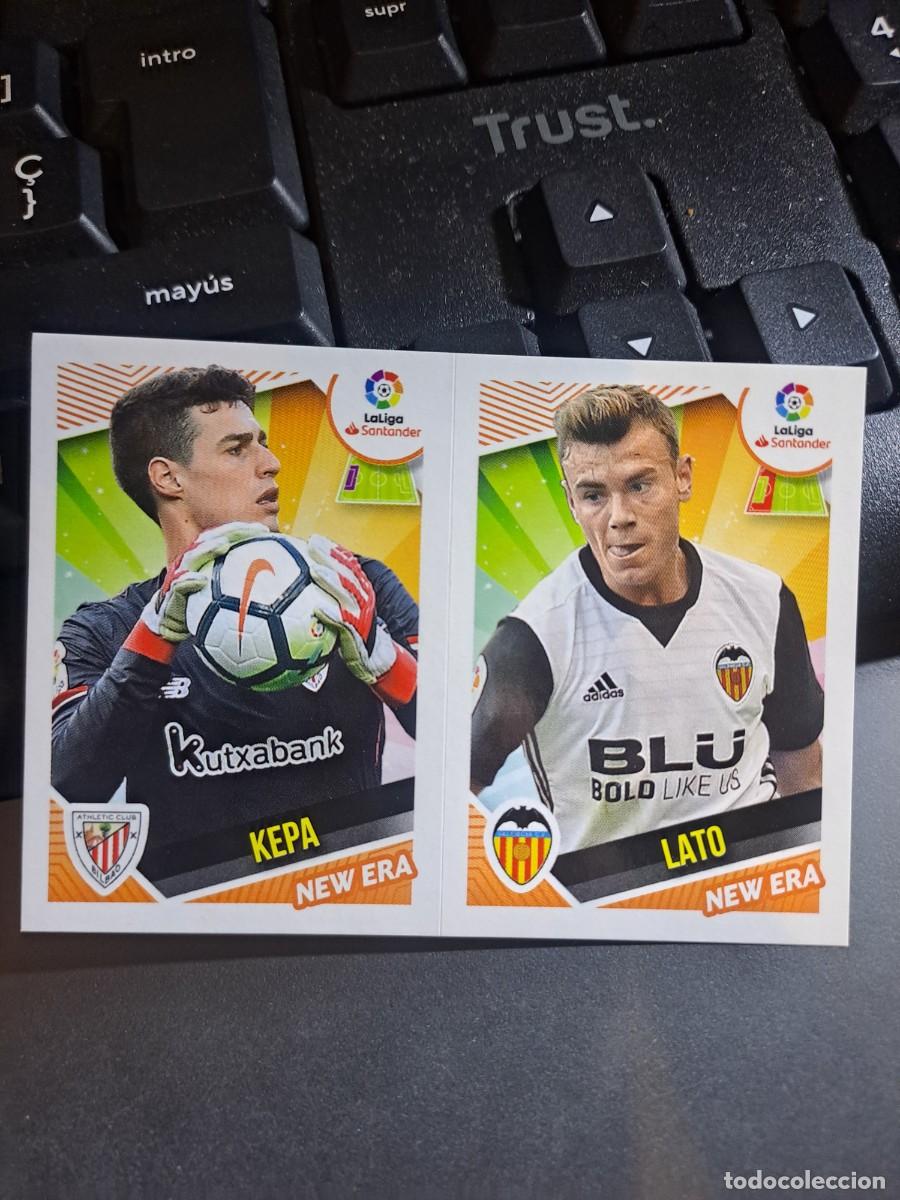Coleccionismo Cromos antiguos: CROMO NEW ERA 8 KEPA ATHLETIC CLUB BILBAO LATO VALENCIA LIGA 2018 2019 18 19 ESTE PANINI NUNCA PEGAD