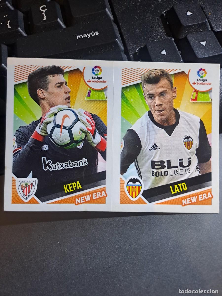 Coleccionismo Cromos antiguos: CROMO NEW ERA 8 KEPA ATHLETIC CLUB BILBAO LATO VALENCIA LIGA 2018 2019 18 19 ESTE PANINI NUNCA PEGAD