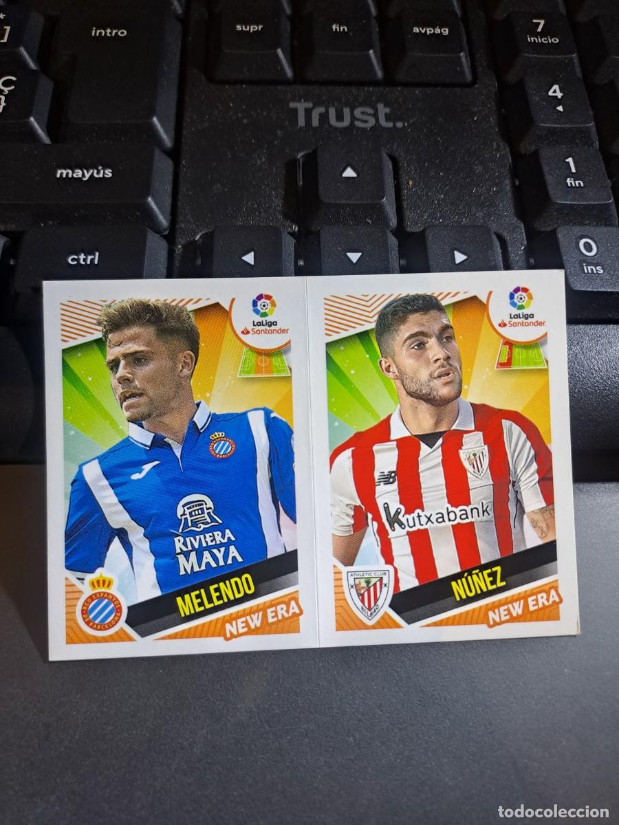 Coleccionismo Cromos antiguos: CROMO NEW ERA 11 MELENDO ESPANYOL NU&Ntilde;EZ ATHLETIC CLUB BILBAO LIGA 2018 2019 18 19 ESTE PANINI NUNCA