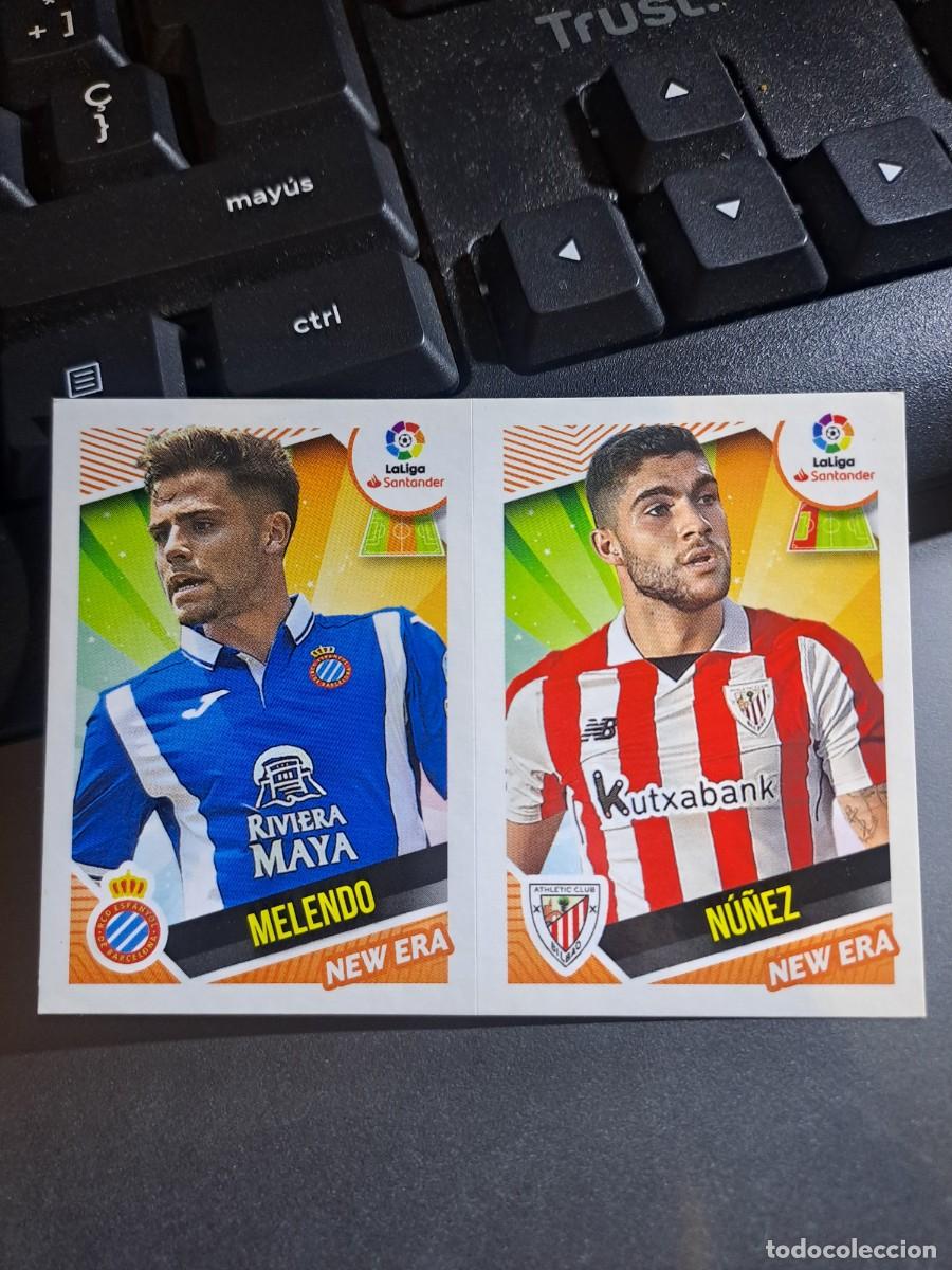 Coleccionismo Cromos antiguos: CROMO NEW ERA 11 MELENDO ESPANYOL NU&Ntilde;EZ ATHLETIC CLUB BILBAO LIGA 2018 2019 18 19 ESTE PANINI NUNCA