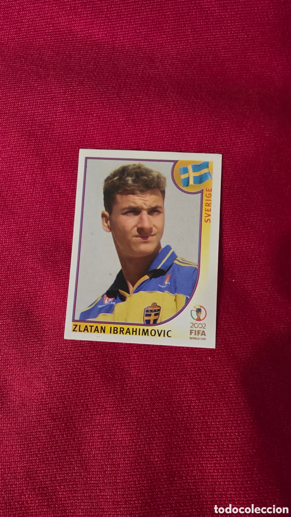 Collezionismo Figurine antiche: CROMO ZLATAN IBRAHIMOVIC, ROOKIE CARD, MUNDIAL 2002 KOREA JAPAN