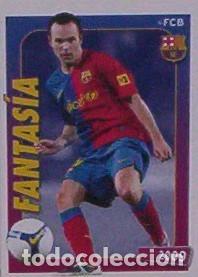 Collezionismo Figurine antiche: INIESTA F.C. BARCELONA PANINI TEMP. 2008-2009 SIN PEGAR