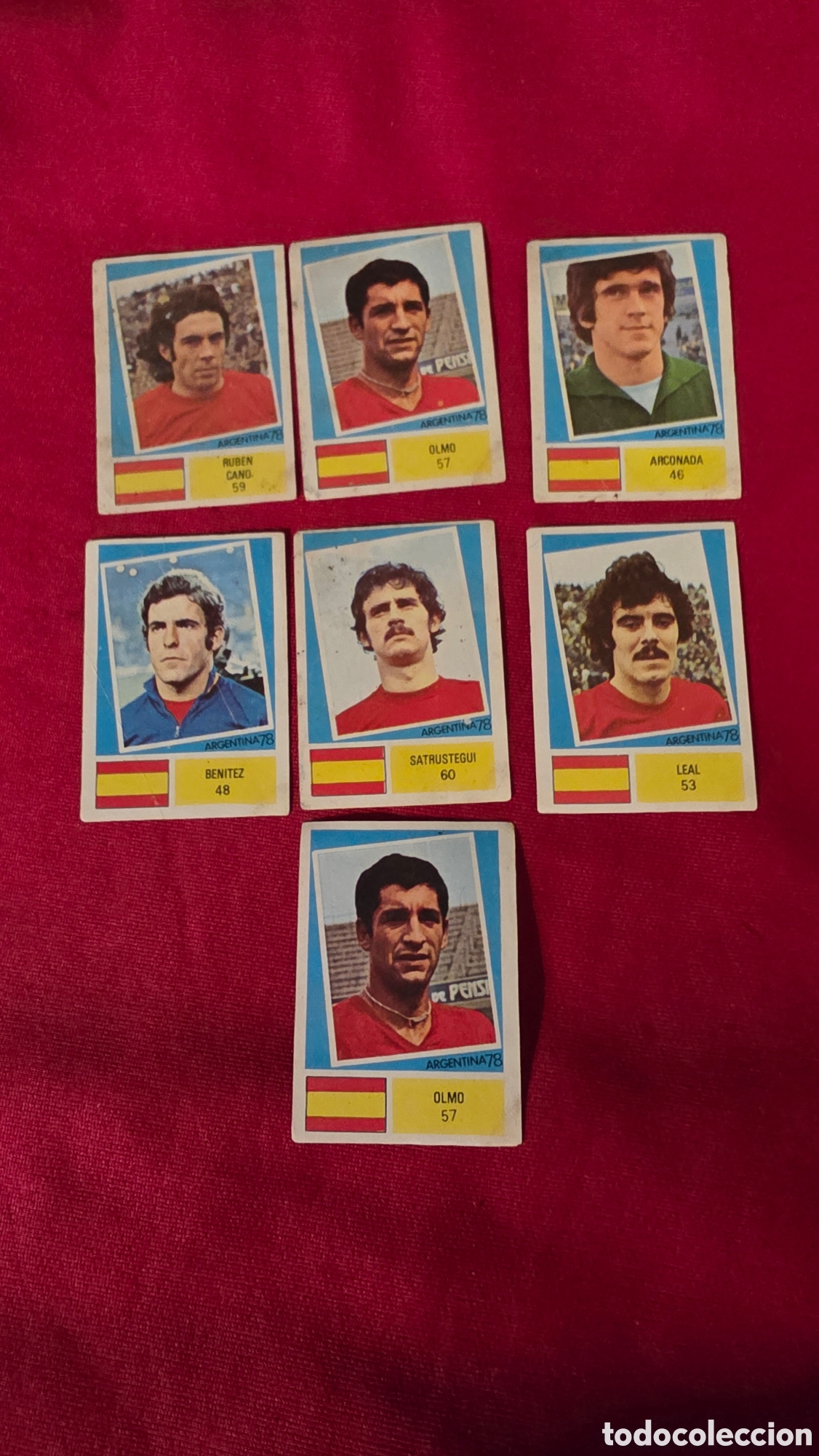 Collezionismo Figurine antiche: CROMOS SELECCI&Oacute;N ESPA&Ntilde;OLA, ROOKIE CARD, MUNDIAL ARGENTINA 78