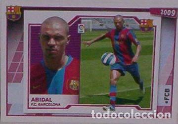 Collezionismo Figurine antiche: ABIDAL, F.C. BARCELONA PANINI TEMP. 2008-2009 SIN PEGAR
