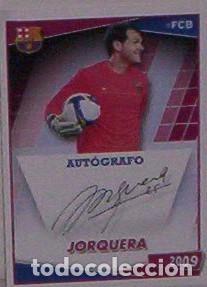 Colecionismo Cromos antigos: JORQUERA, F.C. BARCELONA PANINI TEMP. 2008-2009 SIN PEGAR