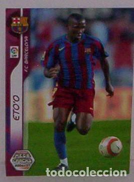 Colecionismo Cromos antigos: ETO,O, F.C. BARCELONA, TEMP 2006-07 MEGA CRACKS