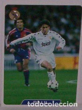 Collectionnisme Cartes &agrave; collectionner anciennes: RAUL, R. MADRID TEMP. 1995-96 DE MUNDI CROMO