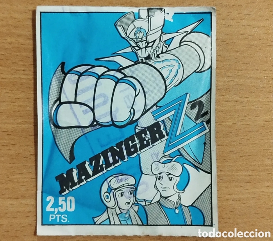 Collezionismo Figurine antiche: 1978 FHER SOBRE DE CROMOS CERRADO SIN ABRIR MAZINGER Z 2