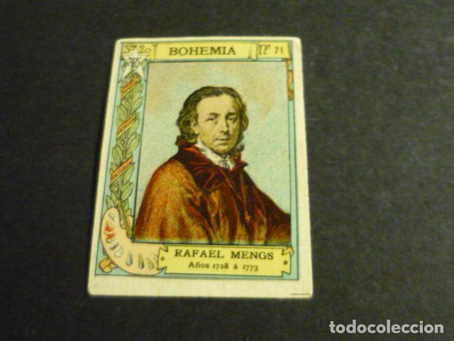 Collectionnisme Cartes &agrave; collectionner anciennes: MENGS PINTOR ANTIGUO CROMO COLECCION CAJA DE CERILLAS
