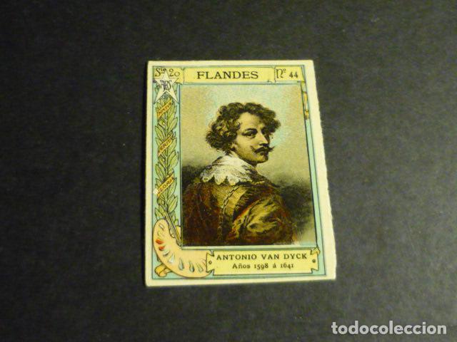 Colecionismo Cromos antigos: ANTON VAN DYCK PINTOR ANTIGUO CROMO COLECCION CAJA DE CERILLAS