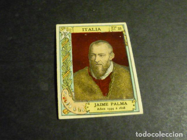 Colecionismo Cromos antigos: JAIME PALMA PINTOR ANTIGUO CROMO COLECCION CAJA DE CERILLAS