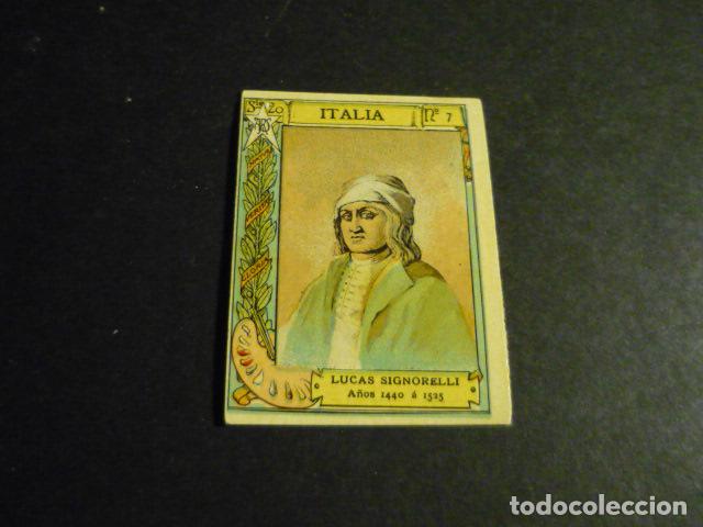 Collectable Antique Stickers: SIGNORELLI PINTOR ANTIGUO CROMO COLECCION CAJA DE CERILLAS
