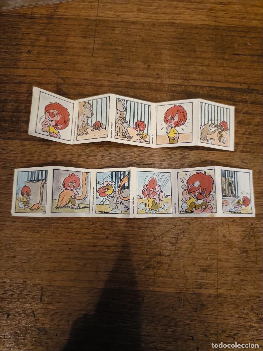 Coleccionismo Cromos antiguos: PANRICO BIMBO CROMO TIRA COMICA DE PUMUKI PUMUCKL PUMUKY