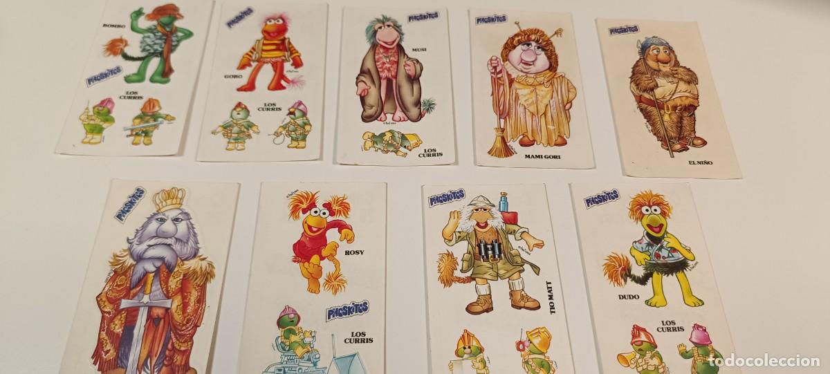 Coleccionismo Cromos antiguos: LOTE DE CEOMOS ADHESIVOS DE LA SERIE LOS FRAGUEL DE PHOSKITOS