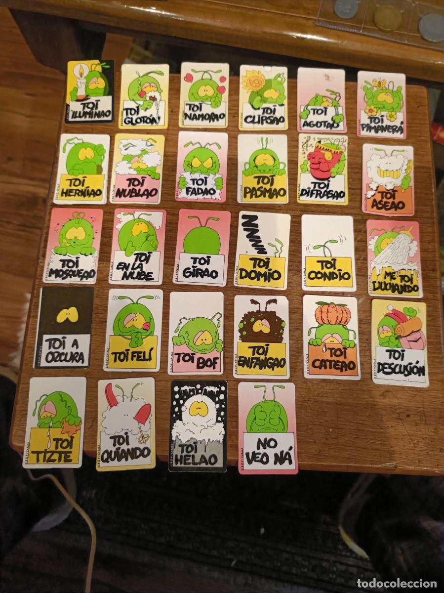 Coleccionismo Cromos antiguos: PANRICO BOLLYCAO BOLLY TOIS! TOI PEGATINAS CROMOS SIN PEGAR