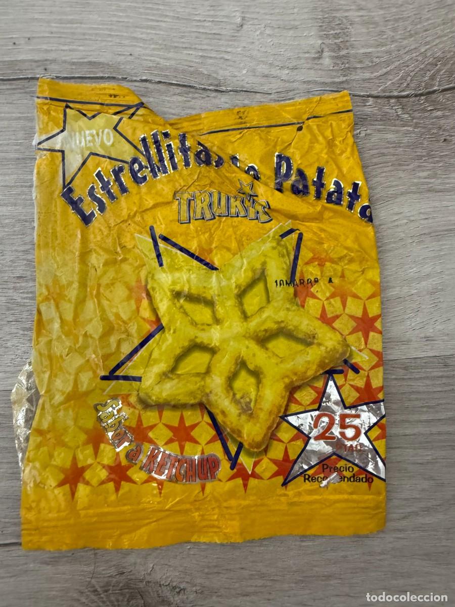 Coleccionismo Cromos antiguos: Envoltorio Bolsa - Estrellitas de Patata - Trukk