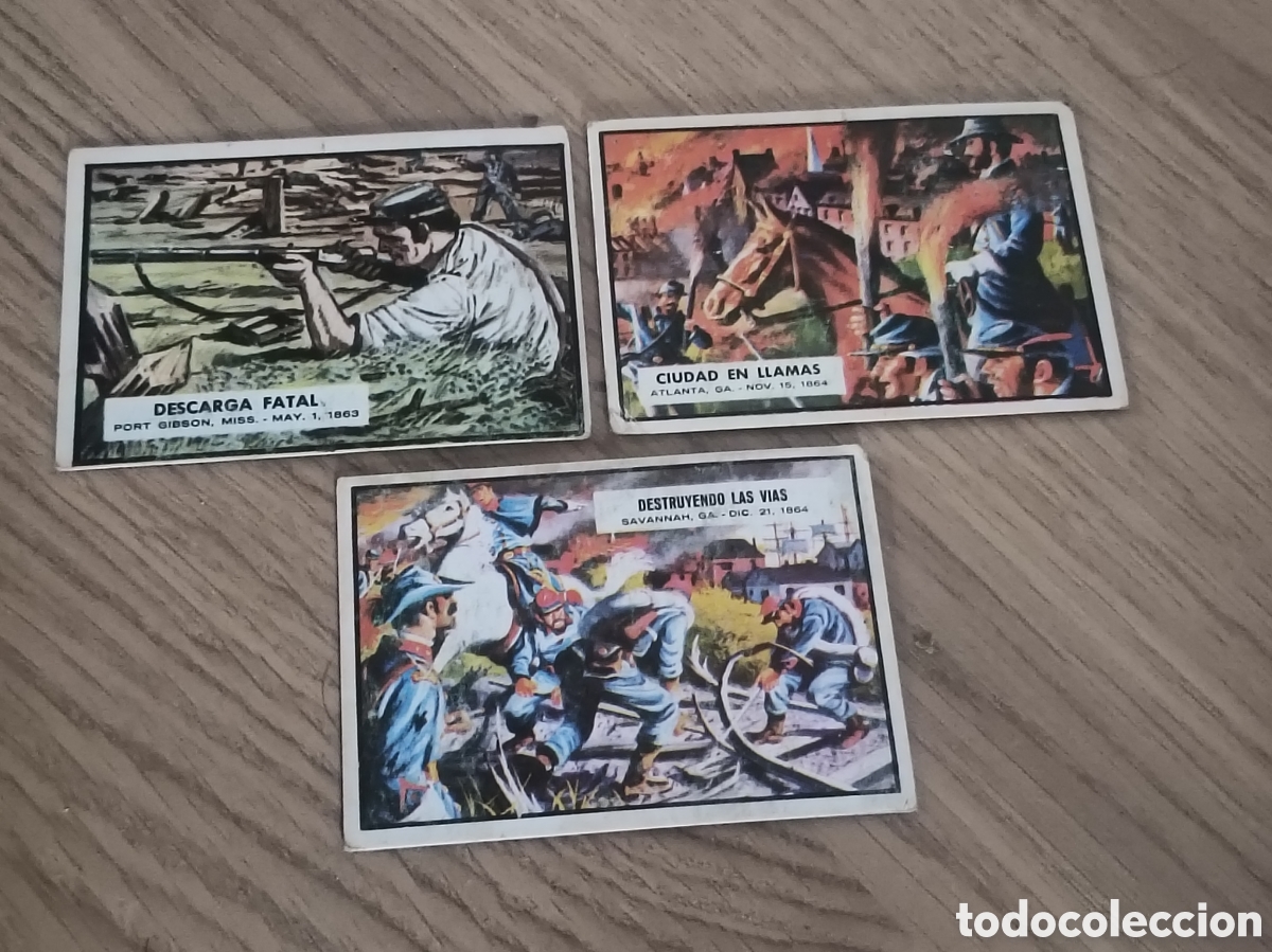 Coleccionismo Cromos antiguos: Cromos CIVIL WAR NEWS N&deg; 40-80 y 82