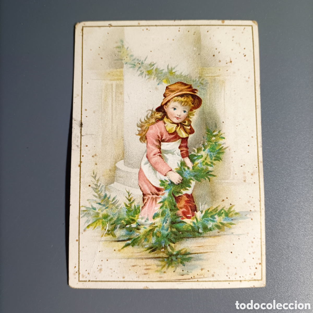 Coleccionismo Cromos antiguos: CROMO O FELICITACI&Oacute;N. COLECCI&Oacute;N DESCONOCIDA