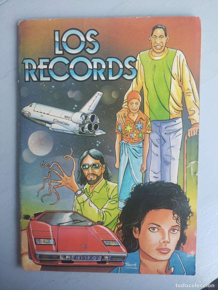 Coleccionismo Cromos antiguos: ALBUM LOS R&Eacute;CORDS. Cromos cartoncillo. Muy antiguo, de 80 pts