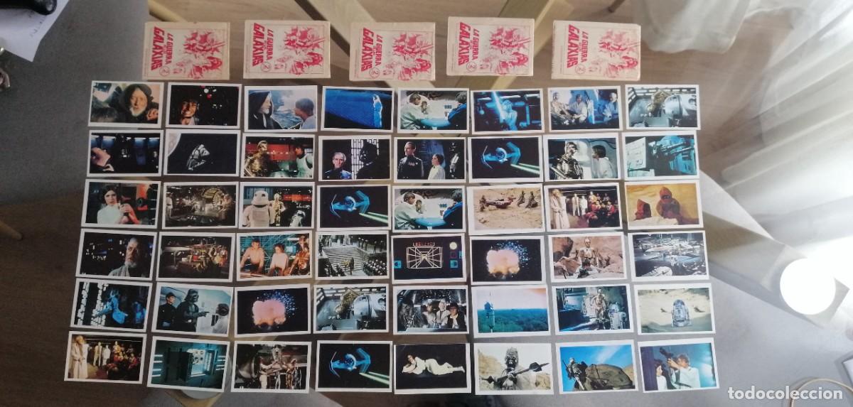 Colecionismo Cromos antigos: 1977 la guerra de las galaxias pacosa dos lote de 130 cromos sin pegar m&aacute;s regalo