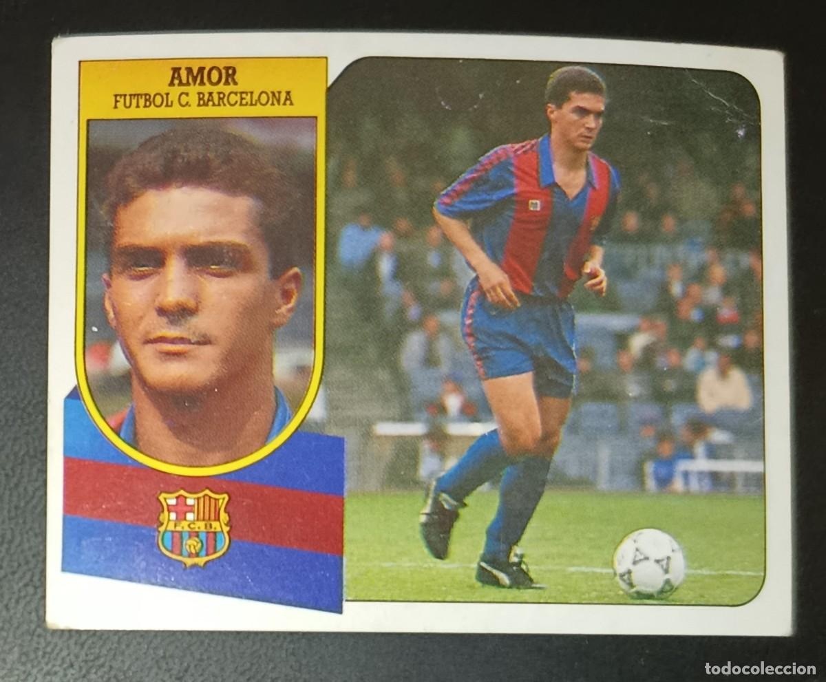 Coleccionismo Cromos antiguos: Amor - Liga Este 91-92 - Recuperado
