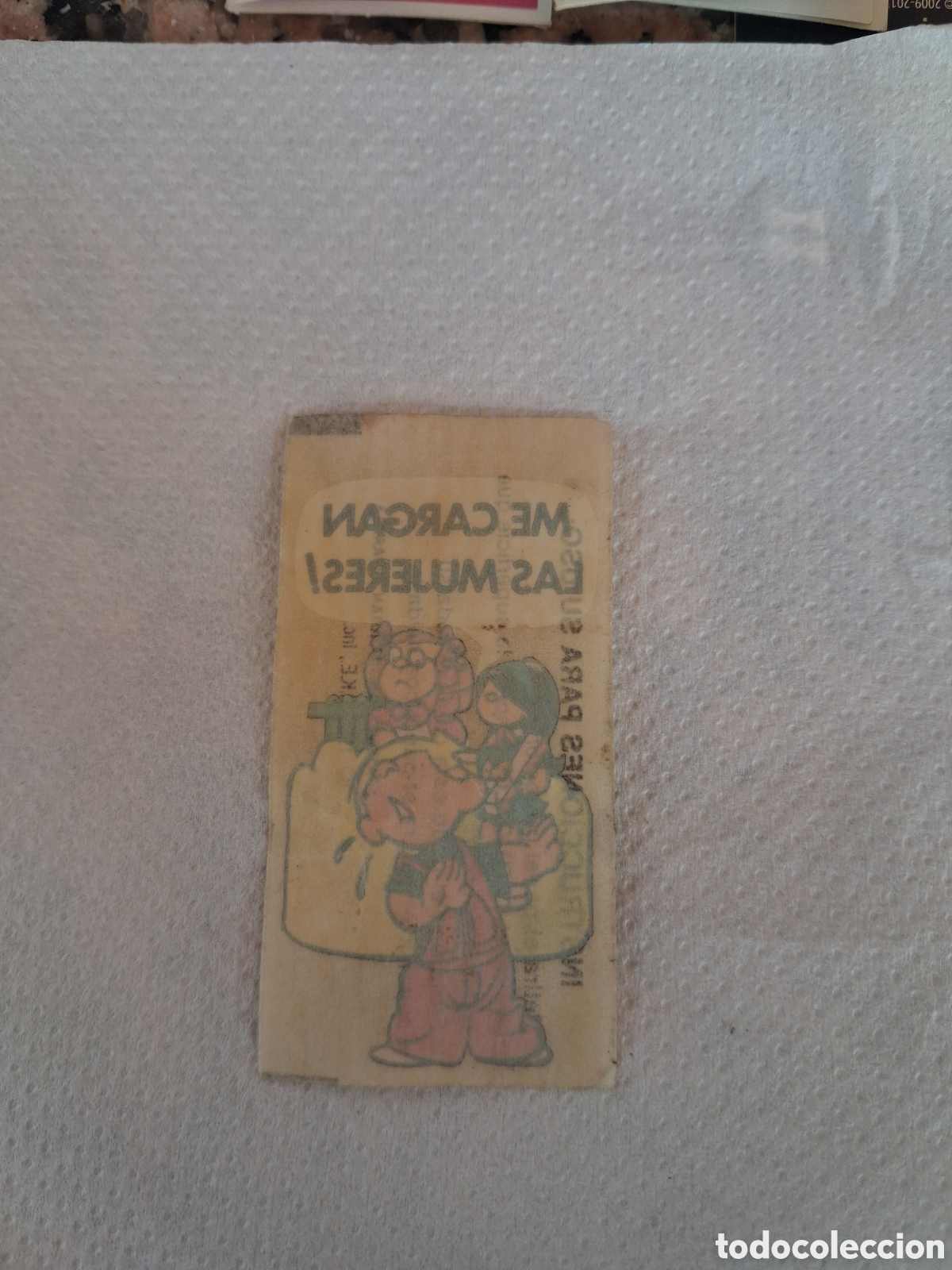 Coleccionismo Cromos antiguos: Antiguo cromo pegatina calco,Daniel el travieso