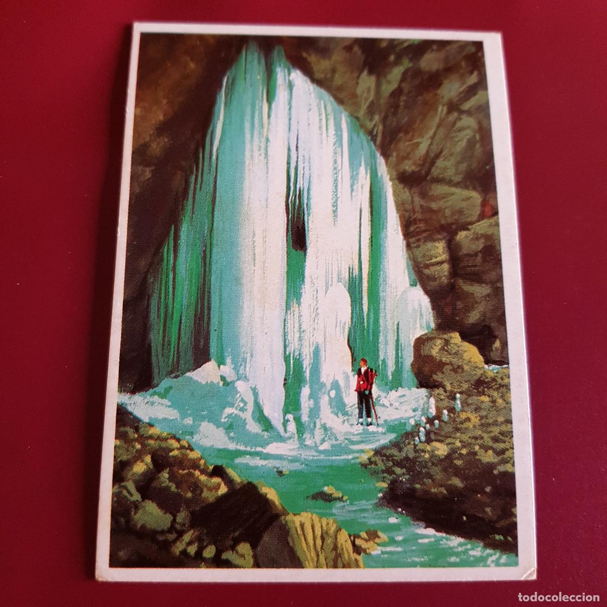Coleccionismo Cromos antiguos: DUNKIN SUPERCROMO - ESPELEOLOGIA - 10 - NUNCA PEGADO