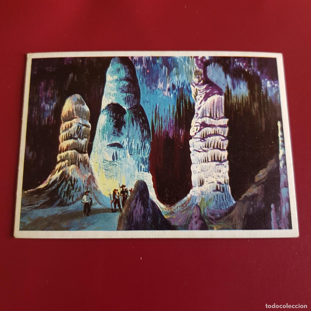 Coleccionismo Cromos antiguos: DUNKIN SUPERCROMO - ESPELEOLOGIA - 4 - NUNCA PEGADO
