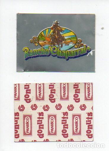 Coleccionismo Cromos antiguos: CROMO DONUTS PLATEADO - RANCHO CHAPARRAL