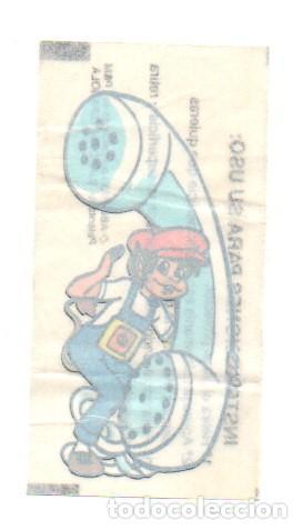 Coleccionismo Cromos antiguos: CROMO CALCOMANIA DE LOS DIMINUTOS.