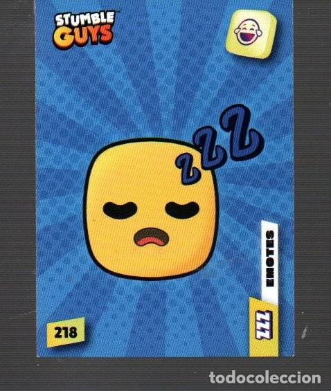 Coleccionismo Cromos antiguos: CROMOS DE STUMBLE GUYS DE PANINI DEL A&Ntilde;O 2023 N&ordm; 218 ZZZ