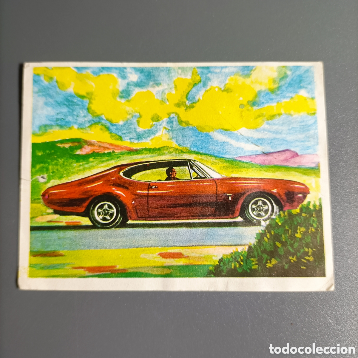 Coleccionismo Cromos antiguos: ANTIGUO CROMO. TRAFICO EN LA TIERRA Y EN EL ESPACIO. №138 OLDSMOBILECUTLASS &rdquo;S&rdquo;
