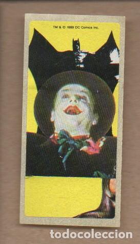 Coleccionismo Cromos antiguos: ANTIGUO CROMO ADHESIVO CHICLE - BATMAN - DC COMICS 1989