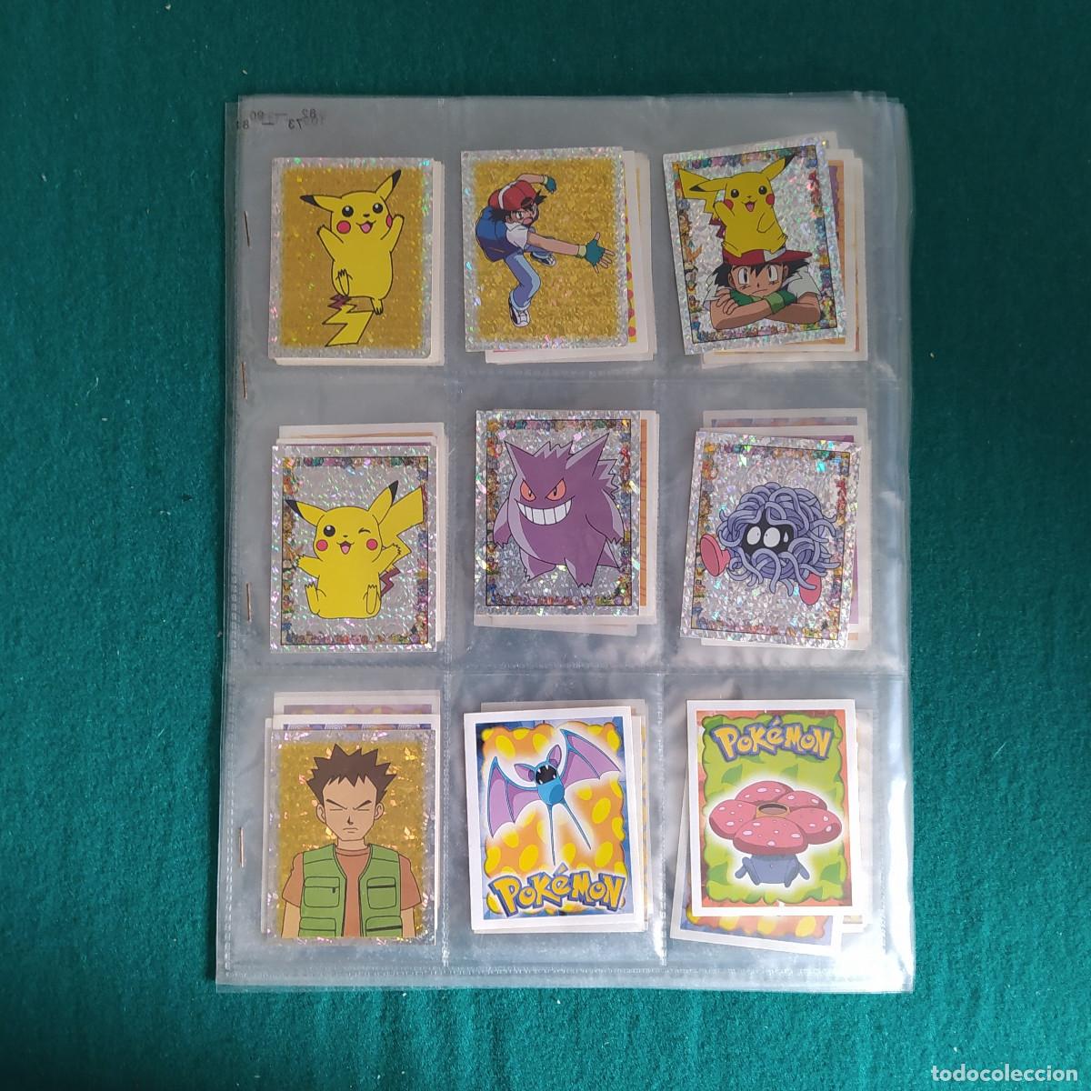 Coleccionismo Cromos antiguos: 45 CROMOS POKEMON merlin