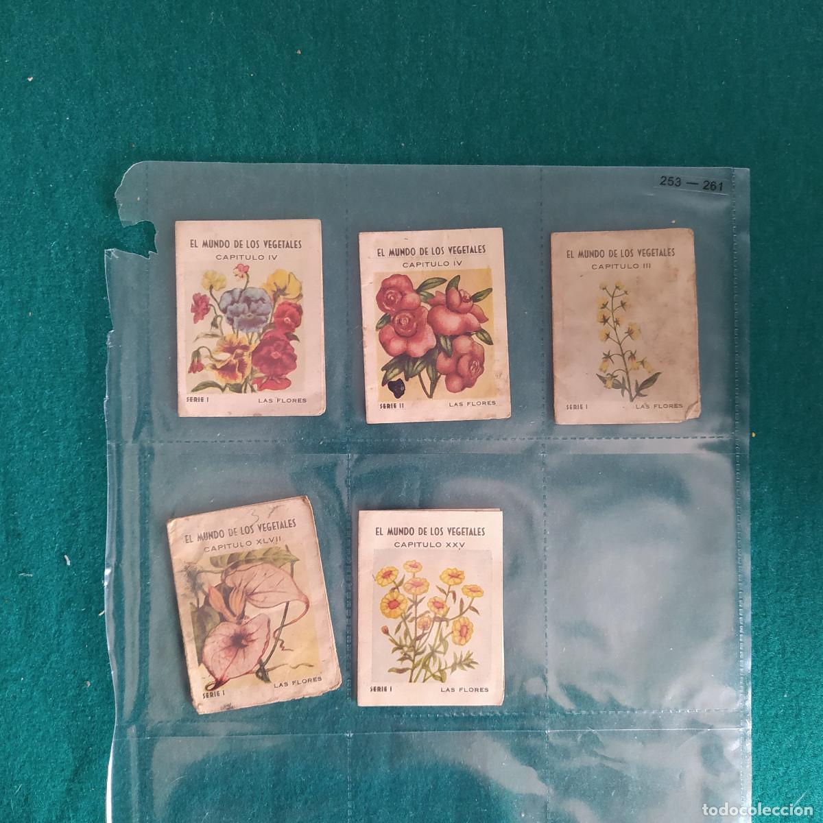 Collectable Antique Stickers: 5 CROMOS OBSEQUIOS DE LA MASCOTA