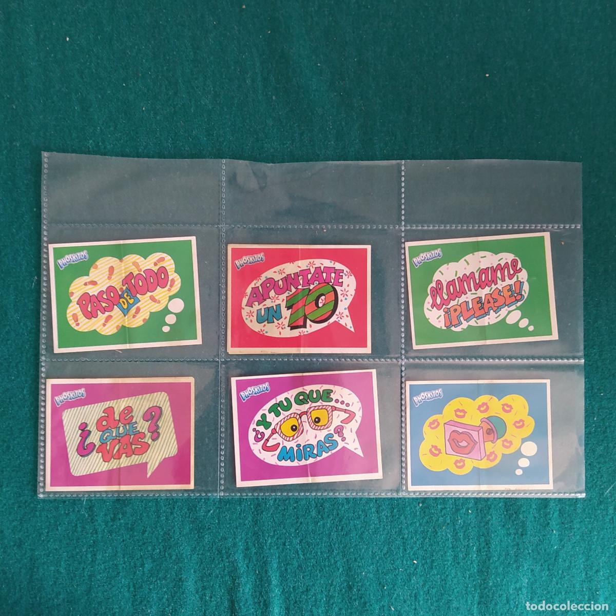 Sammeln alte Sammelbilder: 6 cromos PHOSKITOS DIFERENTES